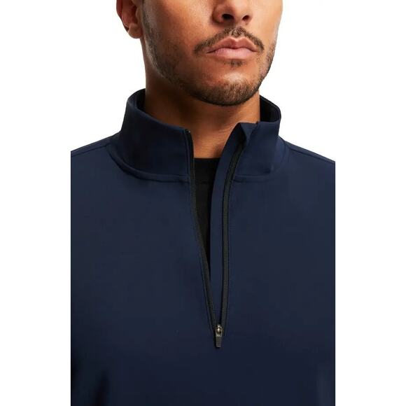 BRADY Techtrack Half Zip Performance Pullover – Navy Blue – Size Medium - Picture 3 of 12